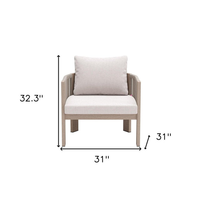 31" Aluminum Outdoor HomeRoots