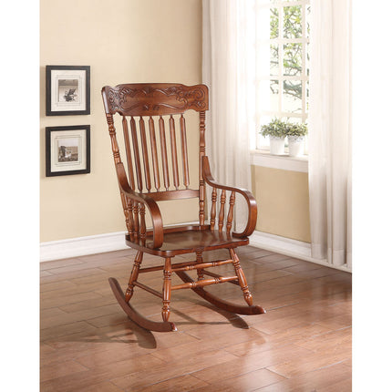 ACME 59210 Kloris Rocking Chair, Tobacco