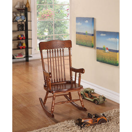 ACME 59218 Kloris Youth Rocking Chair, Tobacco