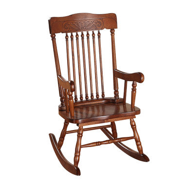 ACME 59218 Kloris Youth Rocking Chair, Tobacco ACME Furniture