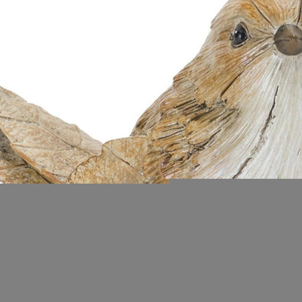Set of Two Gray Resin Figurine Tabletop Sculpture HomeRoots