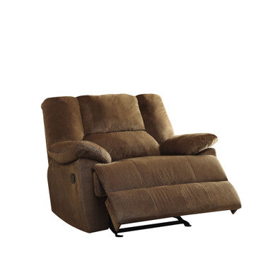 ACME 59415 Oliver Oversized Glider Recliner, Chocolate Corduroy ACME Furniture