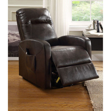 ACME 59458 Kasia Lift Recliner, Espresso PU ACME Furniture