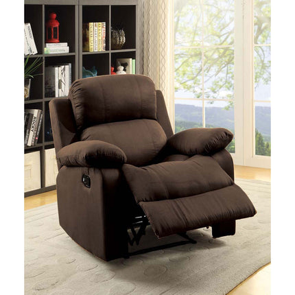 ACME 59478 Parklon Recliner, Chocolate Microfiber