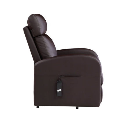 ACME 59498 Ricardo Recliner with Power Lift, Brown PU