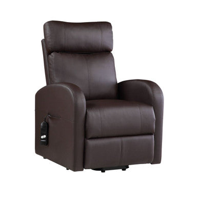 ACME 59498 Ricardo Recliner with Power Lift, Brown PU ACME Furniture