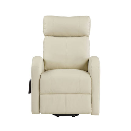 ACME 59499 Ricardo Recliner with Power Lift, Beige PU