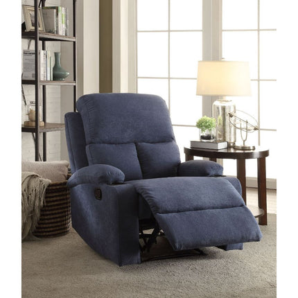 ACME 59545 Rosia Recliner, Blue Velvet