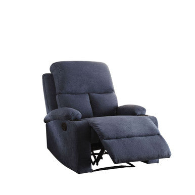ACME 59545 Rosia Recliner, Blue Velvet ACME Furniture