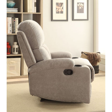 ACME 59549 Rosia Recliner, Gray Velvet