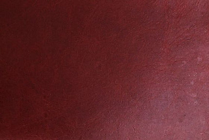 ACME 59838 Brancaster Ottoman, Antique Red Top Grain Leather & Aluminum