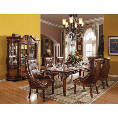 ACME 60075 Winfred Dining Table, Cherry ACME Furniture