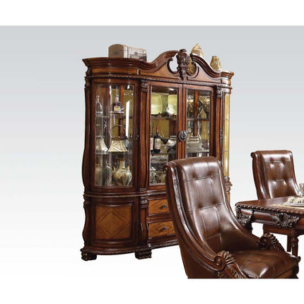 ACME 60078 Winfred Hutch & Buffet, Cherry (1Set/2Ctn)