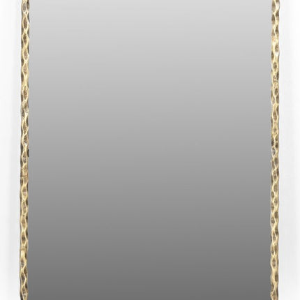 48" Brass Iron Framed Accent Mirror HomeRoots