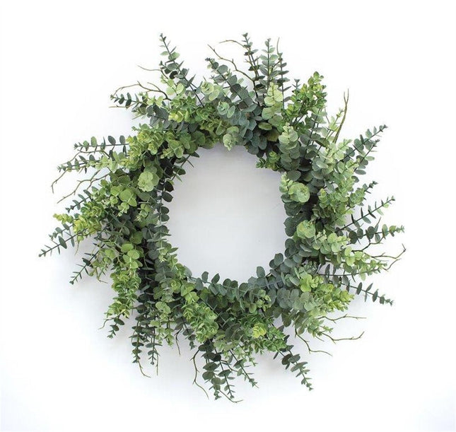 9" Green Artificial Eucalyptus HomeRoots