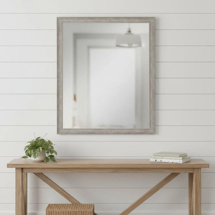 32" Silver Framed Accent Mirror HomeRoots