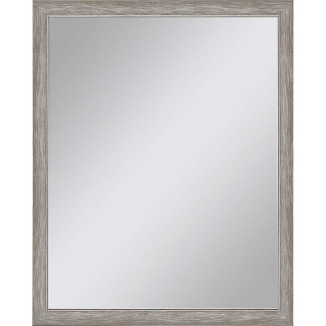 44" Silver Framed Accent Mirror HomeRoots
