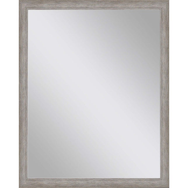 44" Silver Framed Accent Mirror HomeRoots