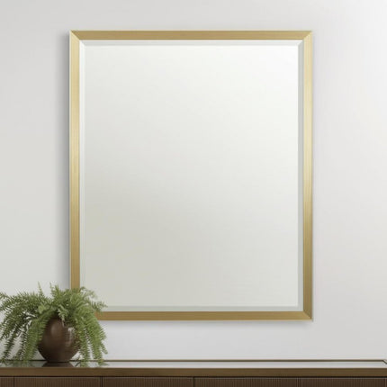 30" Gold Accent Mirror HomeRoots