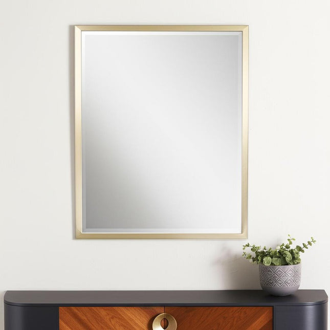 32" Gold Accent Mirror HomeRoots