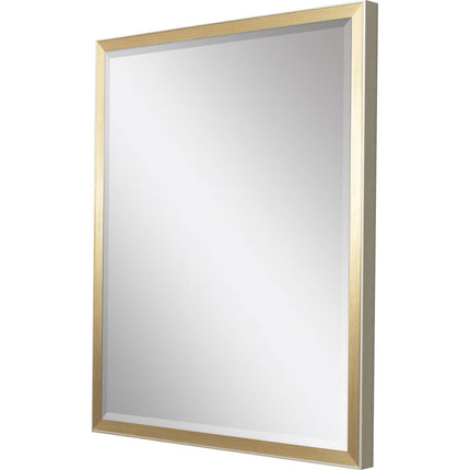 32" Gold Accent Mirror HomeRoots