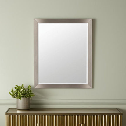 30" Silver Accent Mirror HomeRoots