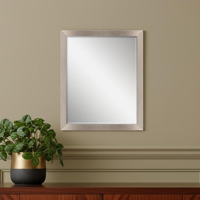 32" Silver Accent Mirror HomeRoots