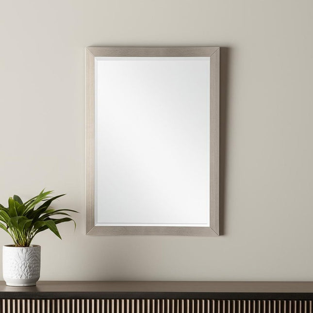 38" Silver Accent Mirror HomeRoots