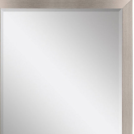 42" Silver Framed Accent Mirror HomeRoots
