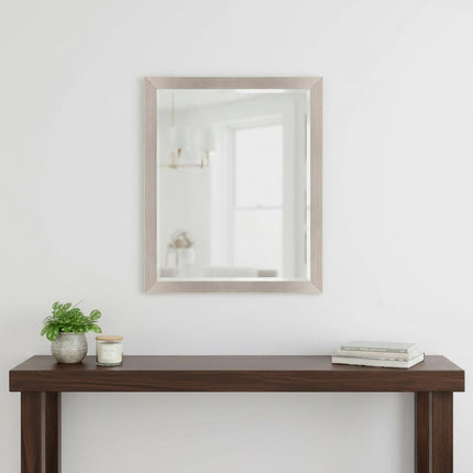 42" Silver Framed Accent Mirror HomeRoots
