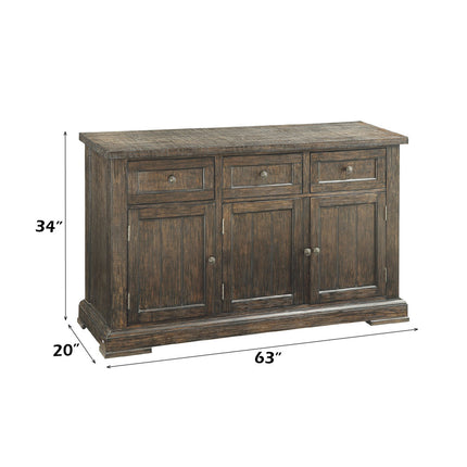 ACME 60744 Landon Server, Salvage Brown