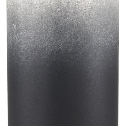 20" Black And White Ombre Metal Table Vase HomeRoots