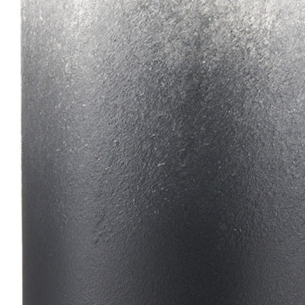 24" Black And White Ombre Metal Table Vase HomeRoots