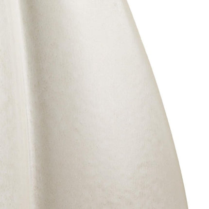 16" Off White And Tan Color Block Ceramic Table Vase HomeRoots