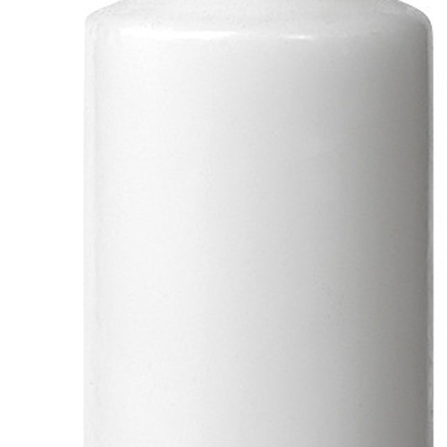 12" Light Brown Distressed Geometric Solid Wood And Metal Tabletop Pillar Candle Holder HomeRoots