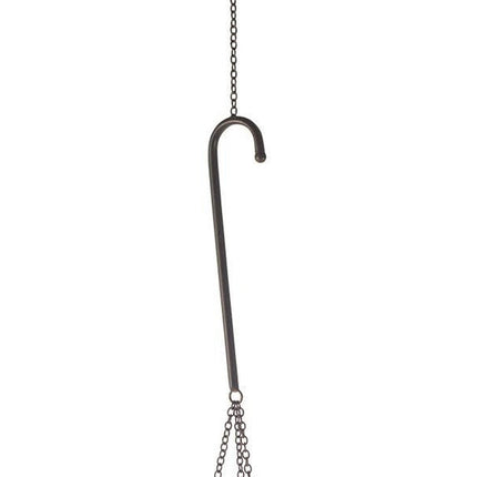 42" Black Distressed Woven Metal Lantern Candle Holder HomeRoots