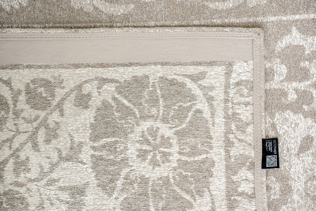 9' X 13' Beige And Gray Tribal Washable Area Rug With UV Protection HomeRoots