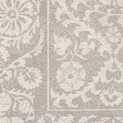 9' X 13' Beige And Gray Tribal Washable Area Rug With UV Protection HomeRoots