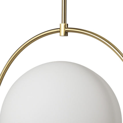 White Single Metal Dimmable Ceiling Light With White Shades HomeRoots