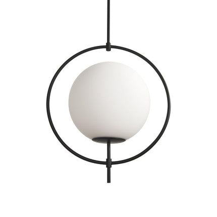 Black And White Single Metal Dimmable Ceiling Light With White Shades HomeRoots
