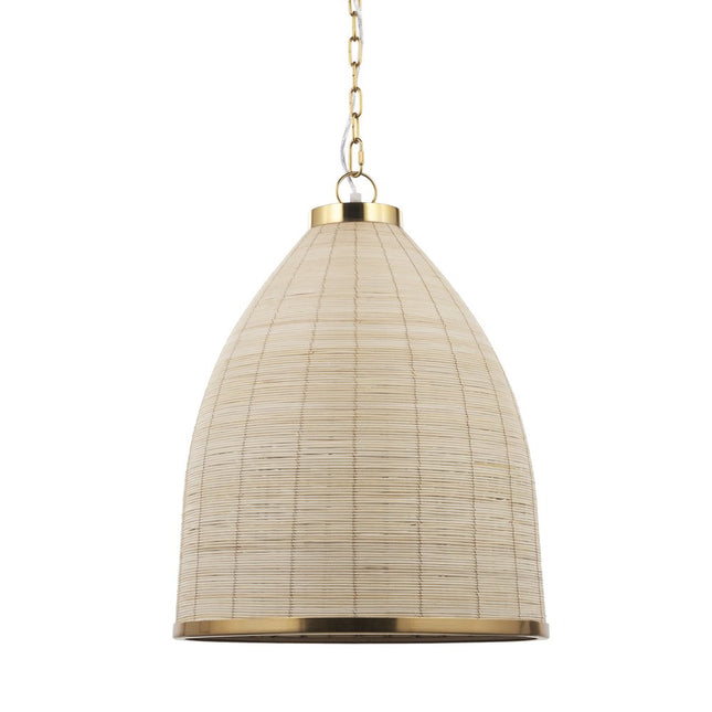 Brown Single Metal Dimmable Ceiling Light With Brown Shades HomeRoots