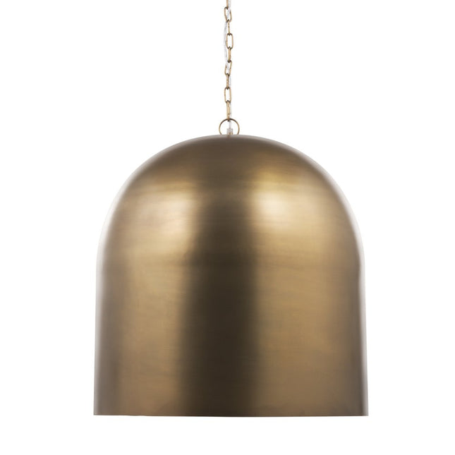 Gold Single Metal Dimmable Ceiling Light With Gold Shades HomeRoots