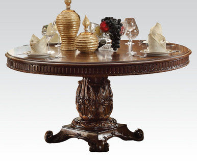 ACME 62015 Vendome Cherry 60" Dia Dining Table ACME Furniture