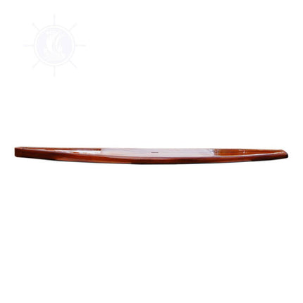 6" Unfinished Wood Hand Painted Model Boat HomeRoots
