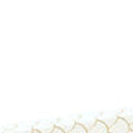 16" Ivory And Gold Geometric Print Handmade Serving Tray With Handles HomeRoots