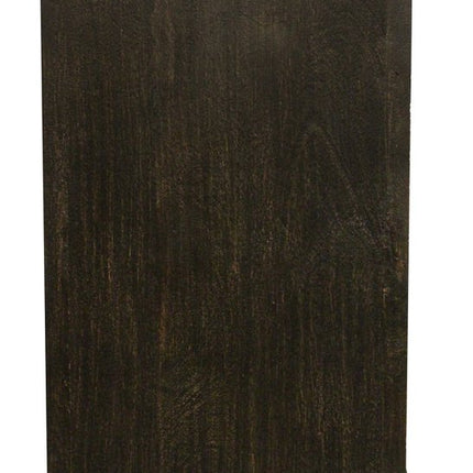 103" Black Distressed Solid Wood Carved Floral Sideboard with Six Doors HomeRoots