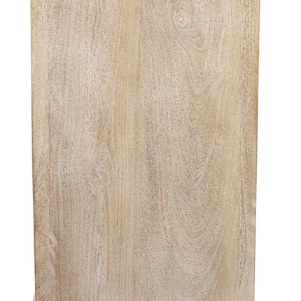 73" Antiqued White Distressed Solid Wood Carved Floral Sideboard with Four Doors HomeRoots