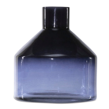 6" Blue Ombre Glass Round Table Vase HomeRoots