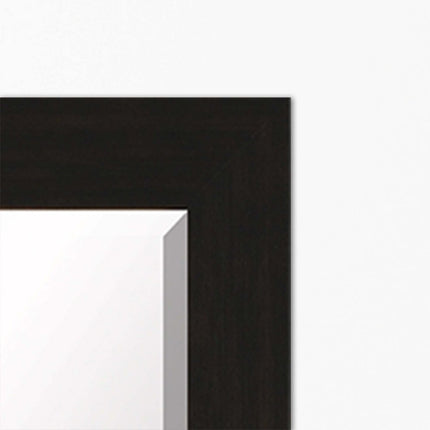33" Dark Brown Accent Mirror HomeRoots