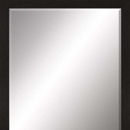 33" Dark Brown Accent Mirror HomeRoots
